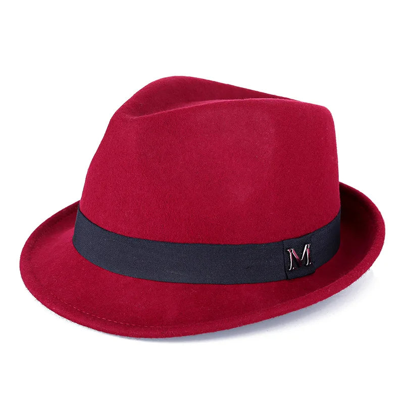 Chapéus de feltro grosso Fedora