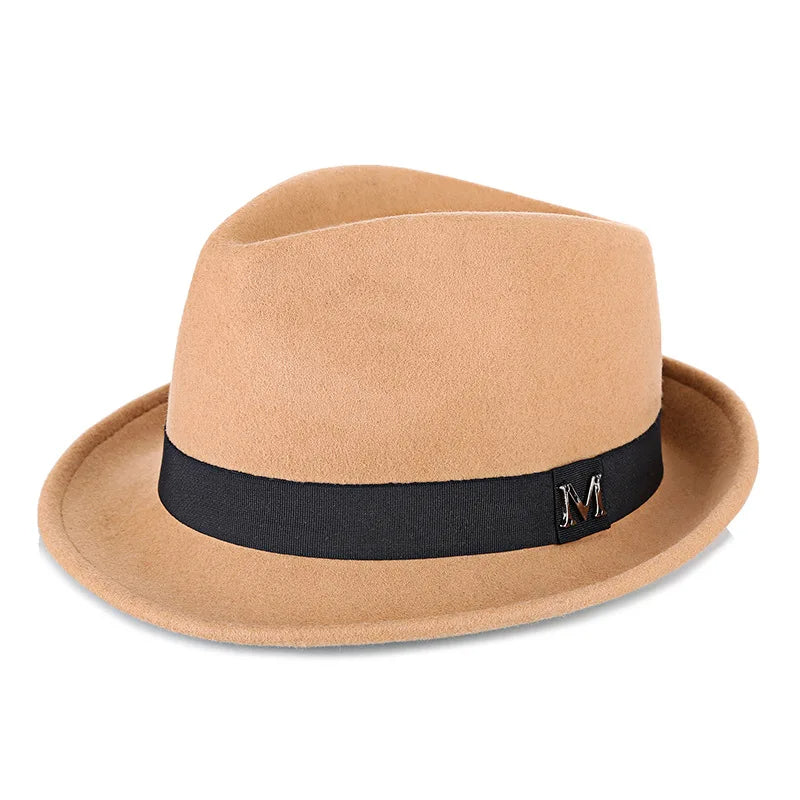 Chapéus de feltro grosso Fedora