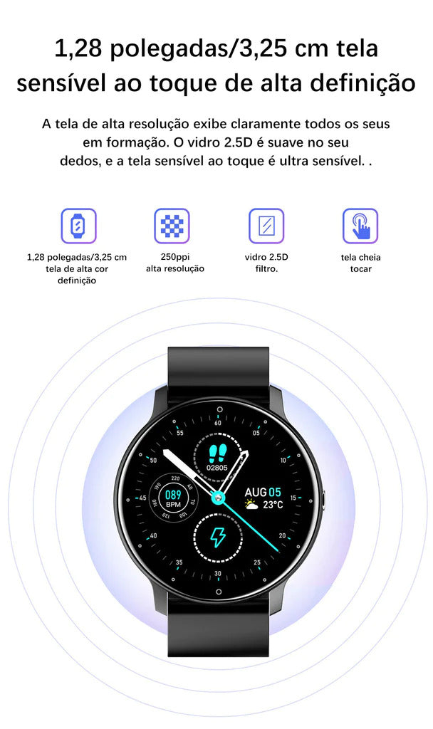 Relógio Inteligente LIGE SmartWatch