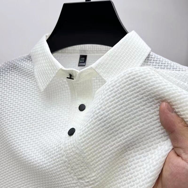 Camisa Polo Vestietto - Gelo em Seda